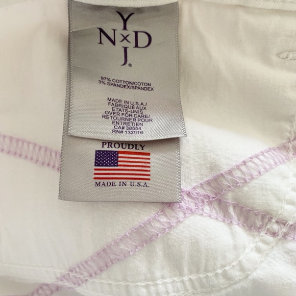 NYDJ Ariel Cropped Jeans Size  16W - Picture 9 of 9